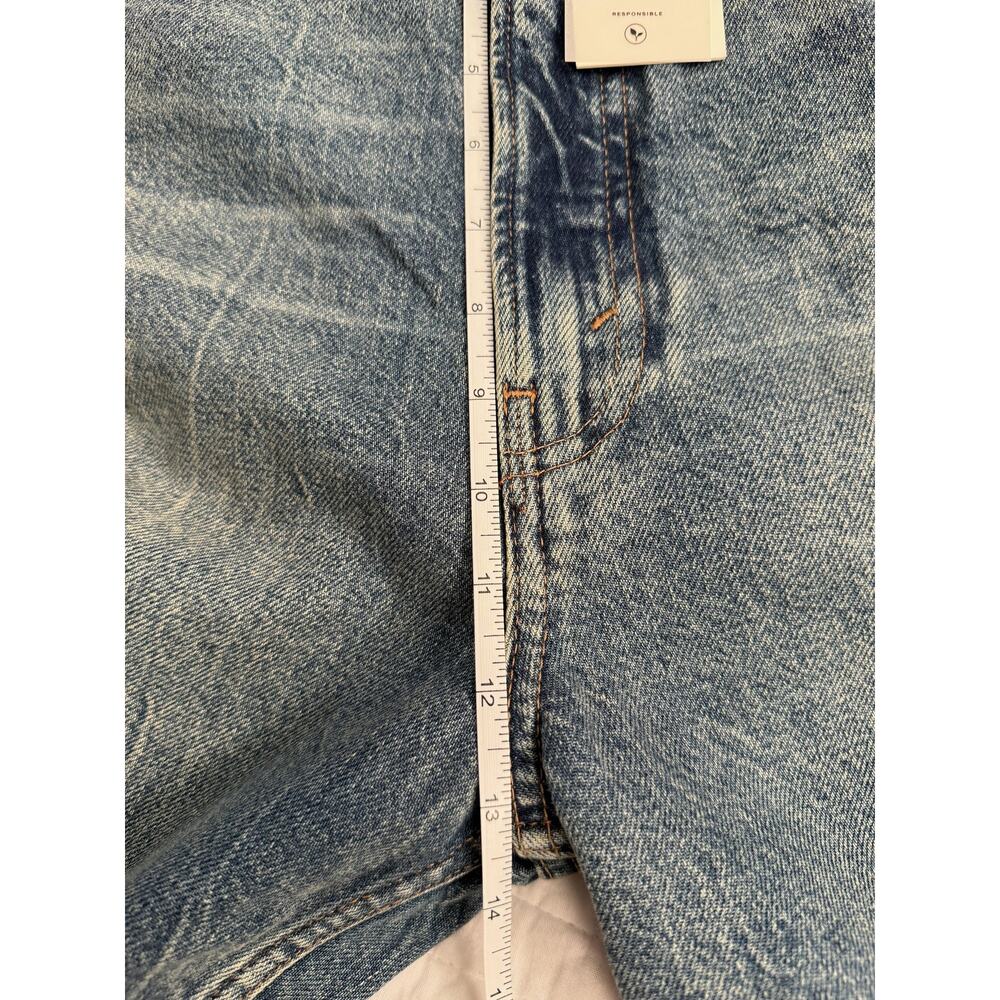 Good American Jeans Women's 10/30 Blue Good Extreme Barrel High Rise NWT - Picture 11 of 12